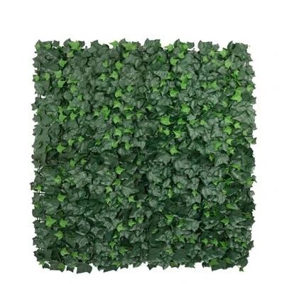 Panou de perete verde de grădină verticală artificială Boston Ivy 40×40 inch 11 mp² – Rezistent UV – calitate comercială